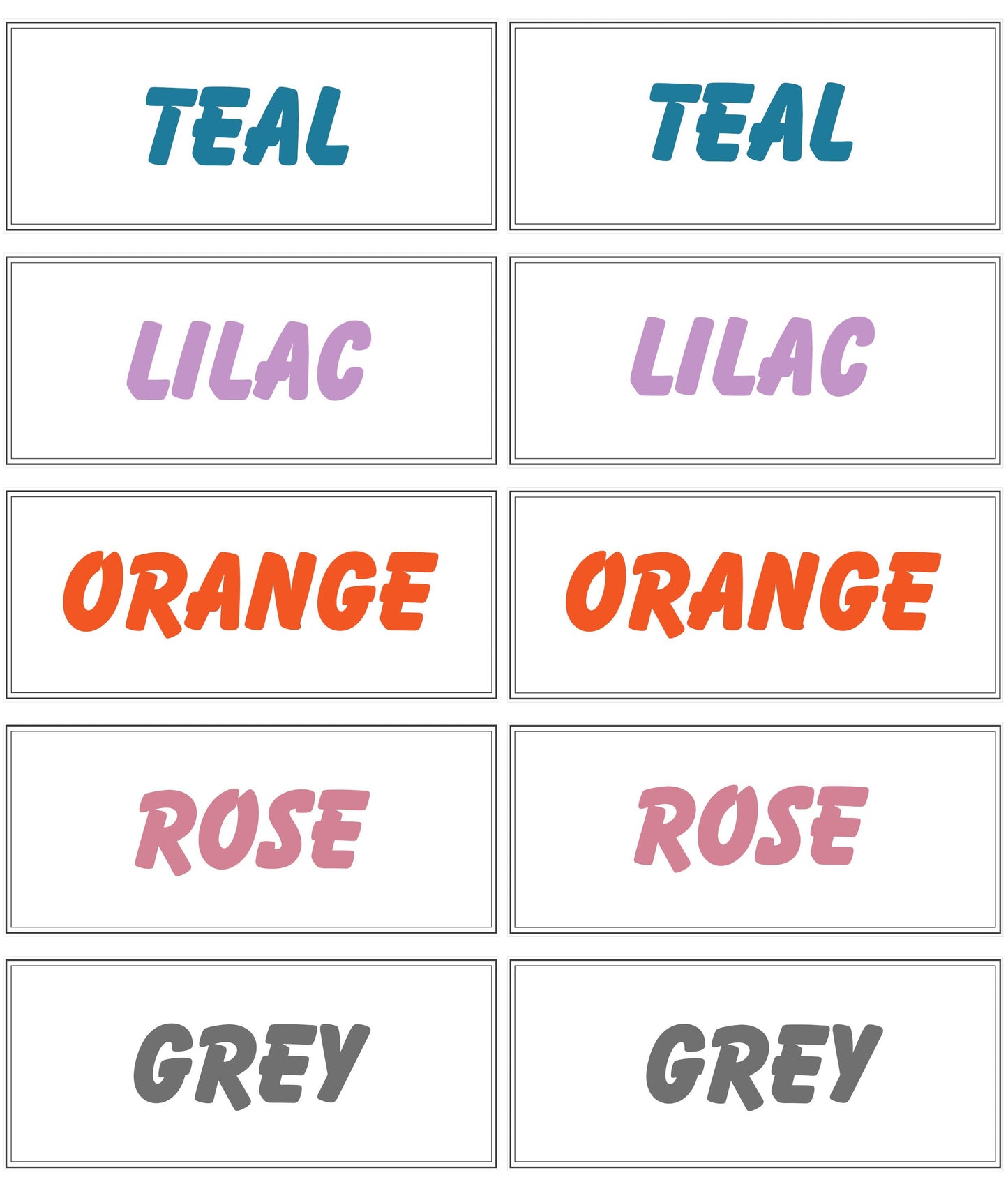 Custom Labels for Toy Storage Tubs
